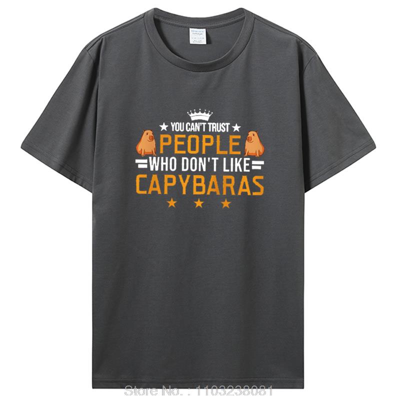 

Funny Animal Capybara T Shirt Unisex Kawaii Cartoon Unisexga Crop Tops Tshirt Fashion Cotton Graphic Tees Anime Tshirt 4XL