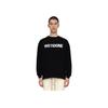 WE11DONE FW25 Basic Logo Long Sleeve T-Shirt Unisex Tops WD-TT3-25-720-U-BK