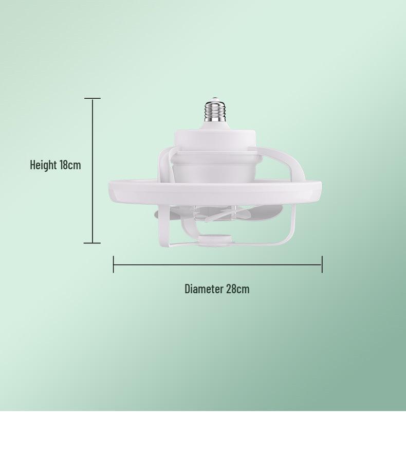 360° Oscillating Aroma Diffuser Ceiling Fan Light: Minimalist, Ultra-Quiet for Hall, Restaurant, Bedroom