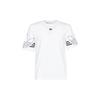 adidas Originals Outline Tee Round Neck Short Sleeve White Men's DU8536