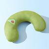 Cat Pillow for Indoor Cats Soft Fluffy Cat Calming Pillow Half Donut