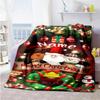 Christmas Customize Your Name Blanket Cozy Customizable Blanket Comfortable Perfect for Seaside Bedding Chair Bed Four Seasons Universal