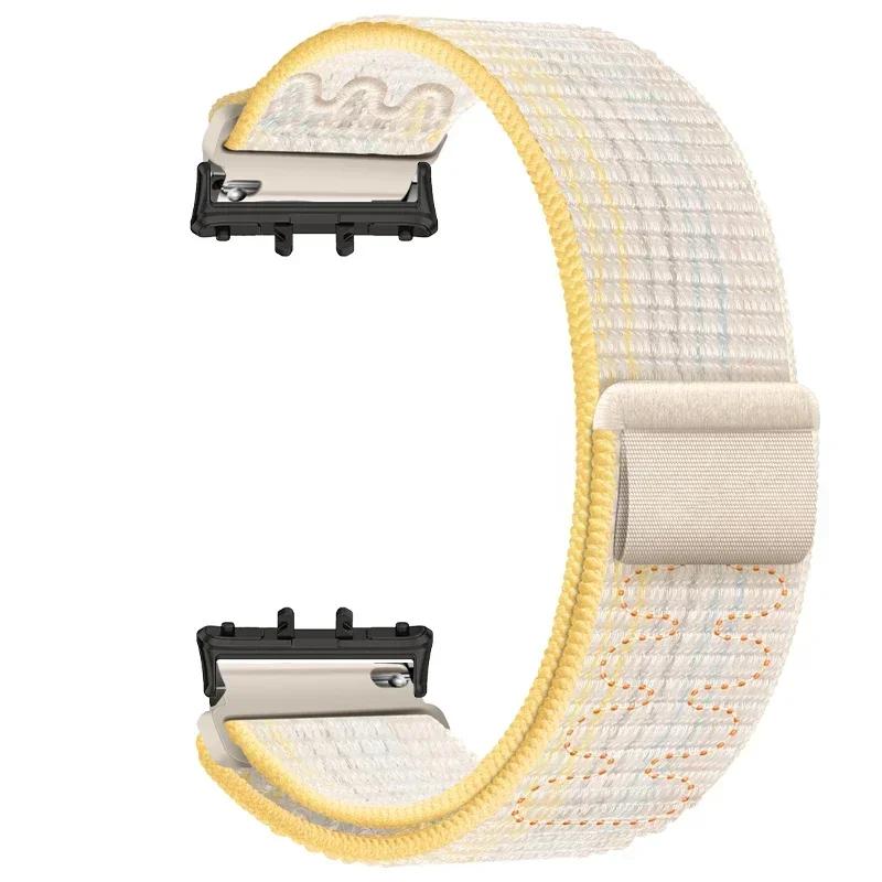 Nylon Loop Strap for Samsung Galaxy Fit 3 Adjustable Elastic Bracelet Watchband for iWatch Samsung Galaxy Fit3 Band Accessories