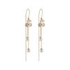 925 Silver Needle Luxury Tassel Earrings for Women