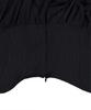 ROCKCAKE Curve Line Corset Blouse - Black