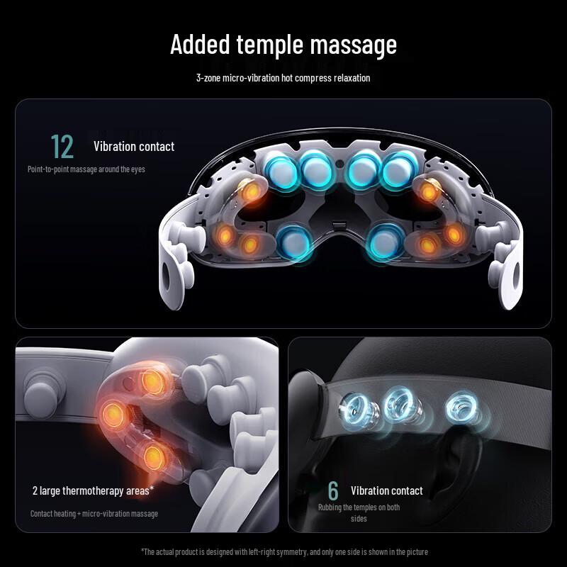 Philips Eye Massager with 18-Point Kneading and Heat CN Plug (adapter Included)
