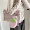 Cute Strawberry Plush Coin Purse Kawaii Mini Pouch for Earphones Holder Small Makeup Bag Backpack Keychain Charm for Women Girls