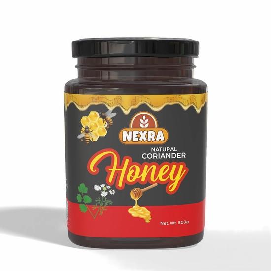 

Nexra - Coriander Honey 500g | Pure Natural Honey | Digestive Support | Boosts Immunity & Flavorful 500GM
