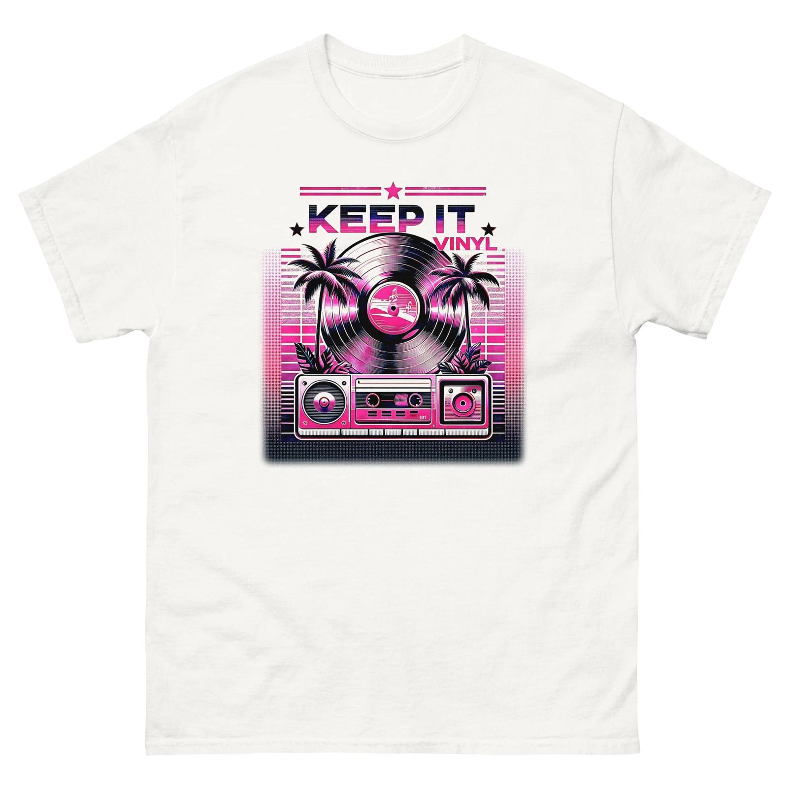 VINTAGE VINYL VINTAGE MUSIC VINTAGE TAPEDECK VINTAGE BOOMBOX Men s classic tee 3XL
