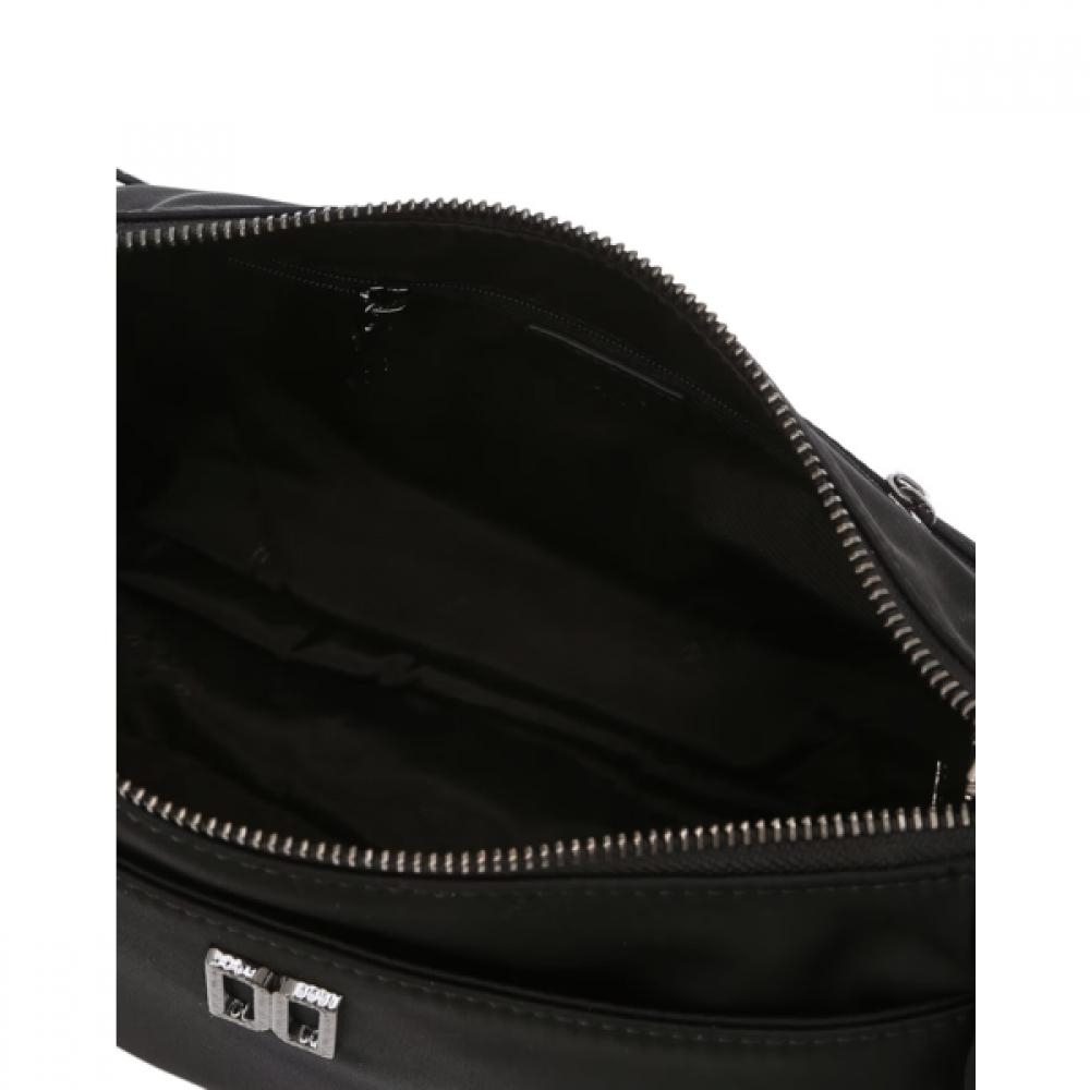 Daks Dd Logo Nylon Crossbag Black Dcba6f057bk