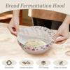 3Pcs Bowl Covers Set Reusable Bowl Cover Portable Fermentation Hood Food Dust Cover for Sourdough Rising Dough Kitchen Accessory