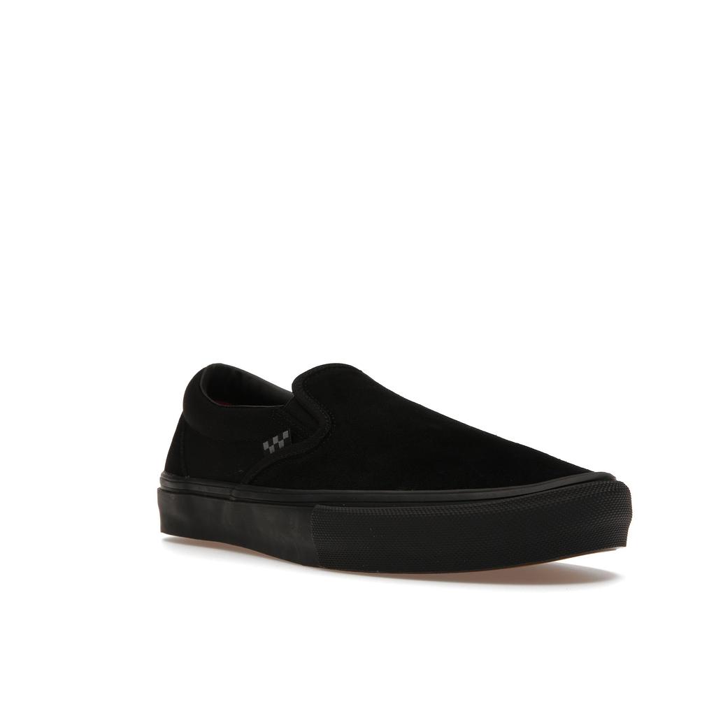 Vans Skate Slip-On Black Checkerboard Unisex Sneakers VN0A5FCABKA