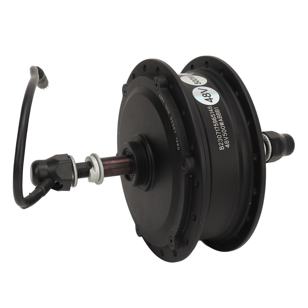 Αδιάβροχο μεταλλικό ηλεκτρικό κέντρο ποδηλάτου 48V 500W Electirc μοτέρ χωρίς ψήκτρες πίσω κίνησης