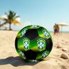SIZE 5 Brazil National Football Team Soccer Ball Colorful All Ages Machine Stitched PVC Competition Ready Durable High-Bounce