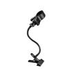 Gooseneck Microphone Stand with Clamp Flexible Adjustable Desk Arm with Microphone Clip for Music Recording Equipment