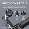 CYCLAMI M6W Bicycle Mount Compatible with and CooSpo and 72g with Adjustable Extension Compatible with Handlebars - Garmin, Wahoo, Bryton, iGPSPORT,