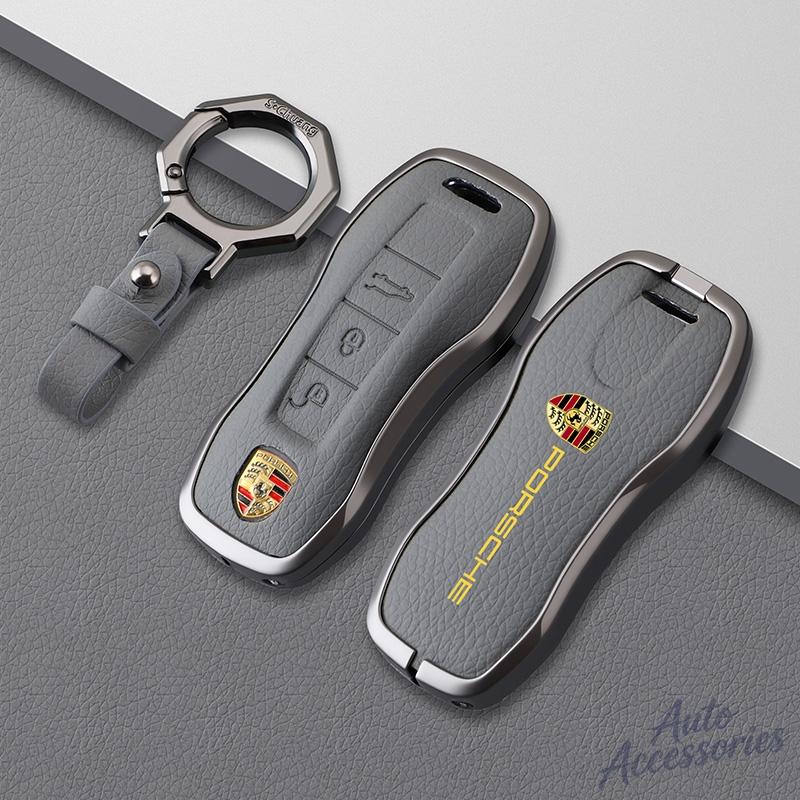 3/4 Button Car Key Case Cover Holder Shell For Porsche Cayenne 958 911 Lepin 996 Macan Boxster Panamera 997 944 924 Panamera 9YA