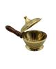 Brass Dhoop Dani Stand | Vintage Handcrafted Incense Burner for Pooja, Havan & Aromatherapy | Traditional Brass Dhoop Holder