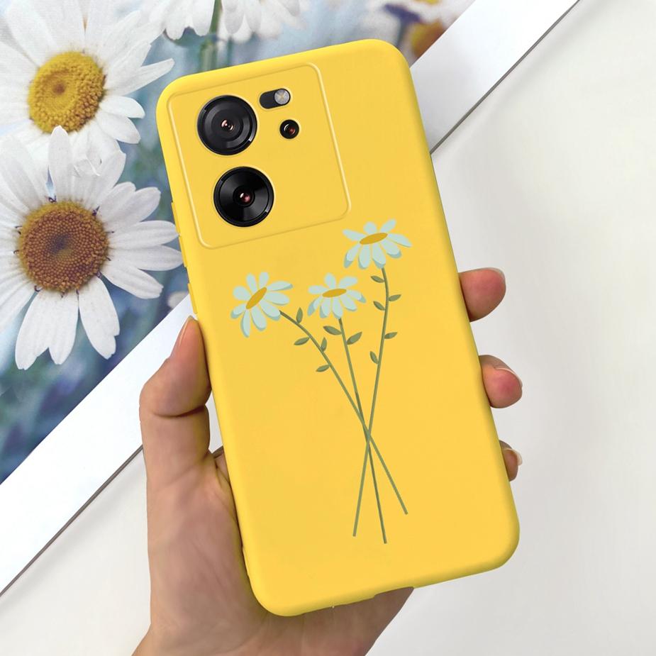 For Xiaomi 13T Pro Case Lovely Candy Painted Back Cover 6.67'' Soft Silicone Phone Case For Xiaomi Mi 13T Pro 13TPro Fundas Capa