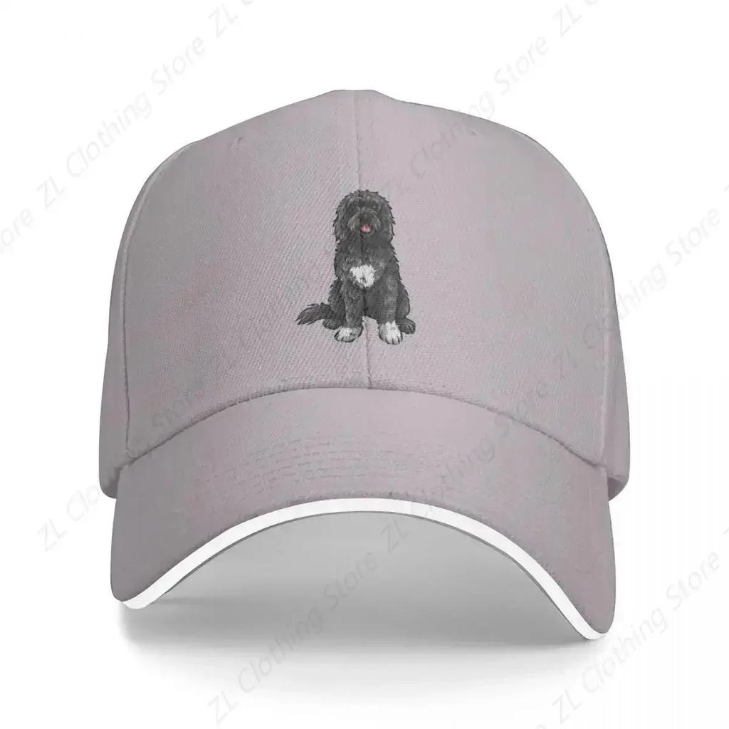 Portuguese Water Dog Cute Dog Art Baseball Cap Golf Wear Visor Dropshipping Unisex Womens