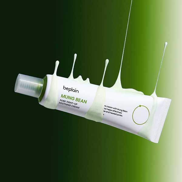 BEPLAIN Mung Bean Pore Tightening Soothing Cream Hydrating Skin Barrier Moisturizer Set 60ml x2