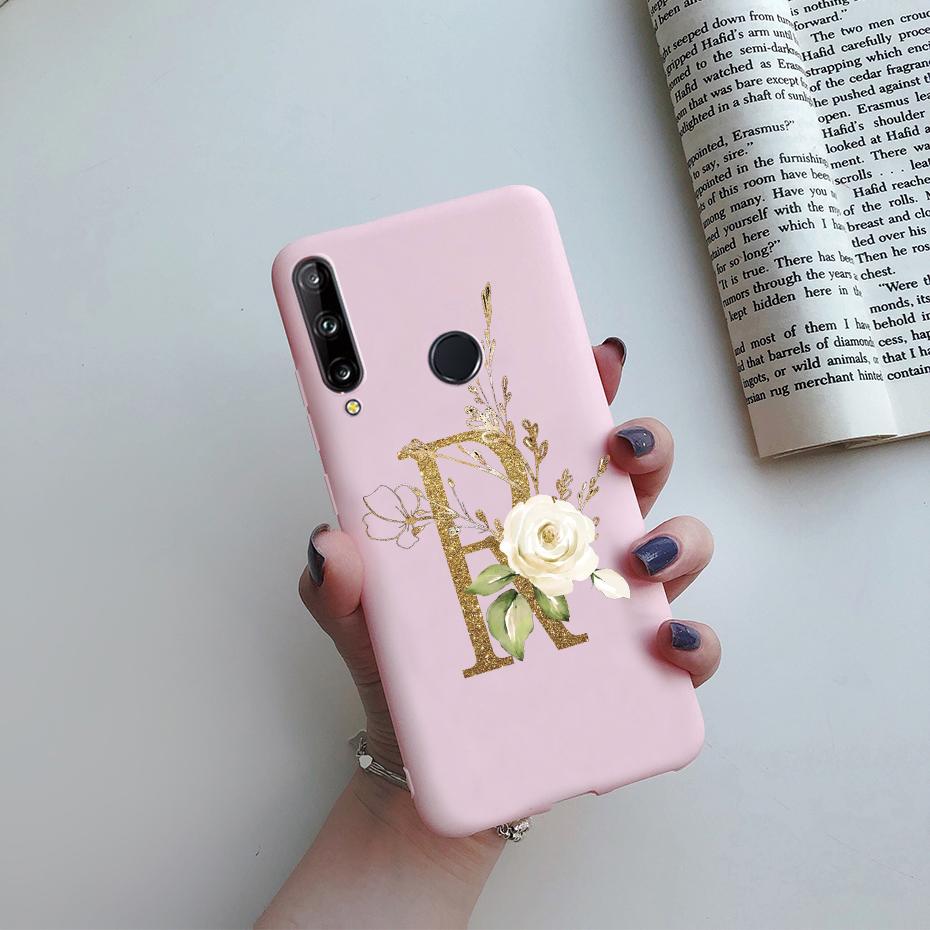 For Huawei Y7P Y6P Case Cute Letters Soft Silicone Back Cover For Huawei Y8P Y7P Y6P Y5P Phone Cases Y 6P Y 7P 8P Y 5P 2020 Case