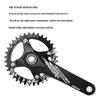 RACEWORK Hollow Mountain Bike Crankset with Single Chainring (32T/34T/36T/38T)