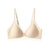 Soft Support Light Gathering Liquid Foundation Deep V Cross Lace Traceless Three-dimensional Hole Cup Breathable Bra