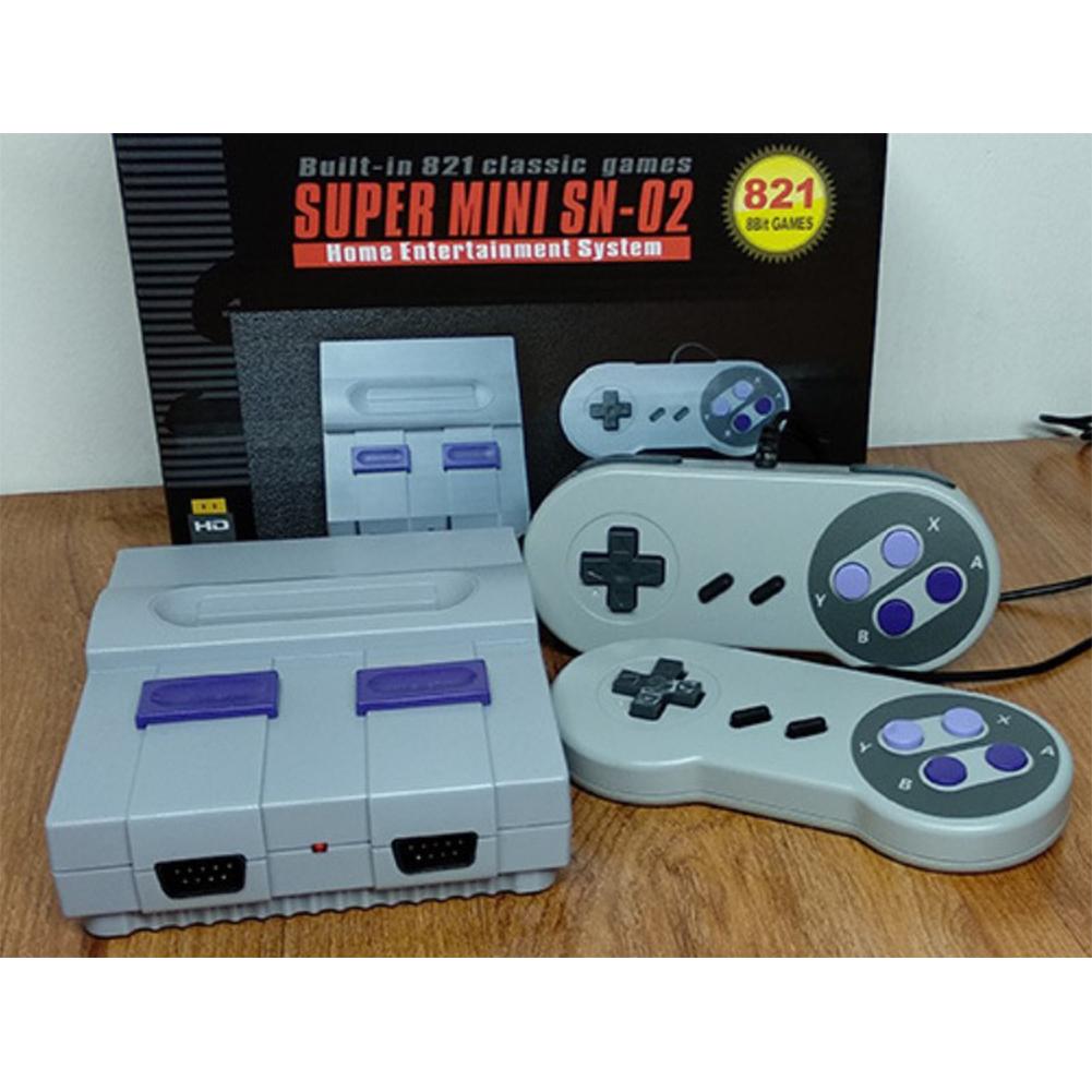 TV Game Console SNES 821 8-bit Game Mini Home