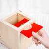 Toys Educational 4 In 1 Play Kit Montessori Object Permanence Box Coin Carrot Harvest Toy Wooden Shape Sorter Learning for Kids