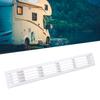 RV Exhaust Vent Cover Grille Mesh Type Stylish Motorhome Outside Sidewall Vent for Boat Yacht Trailers