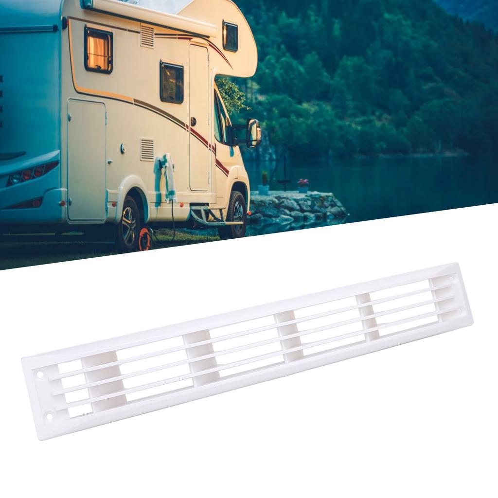 RV Exhaust Vent Cover Grille Mesh Type Stylish Motorhome Outside Sidewall Vent for Boat Yacht Trailers