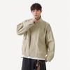 Retro Stand Collar Bomber Jacket Men's Spring Short Bath Style Work Jacket