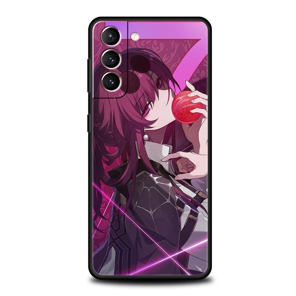 Carcasă de telefon Honkai Star Rail moale pentru Samsung Galaxy S24 S23 S22 S20 Ultra S21 FE 5G S10 S9 Plus S10E S8 20 silicon TPU capac