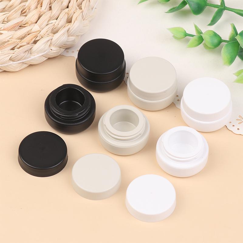 2-2.5ml Lichtvermeidend Nagel Klopfgel Tiegel Nagellackhalter Etui Verpackungskarton Maniküre UV Kleber Organizer Tragbar Kunststoff