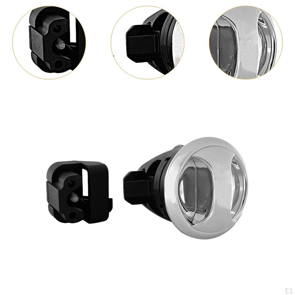 Boat Knob Type Door Lock Professional Anti Noise Accessory Marine Latch for Cupboard RV Yacht