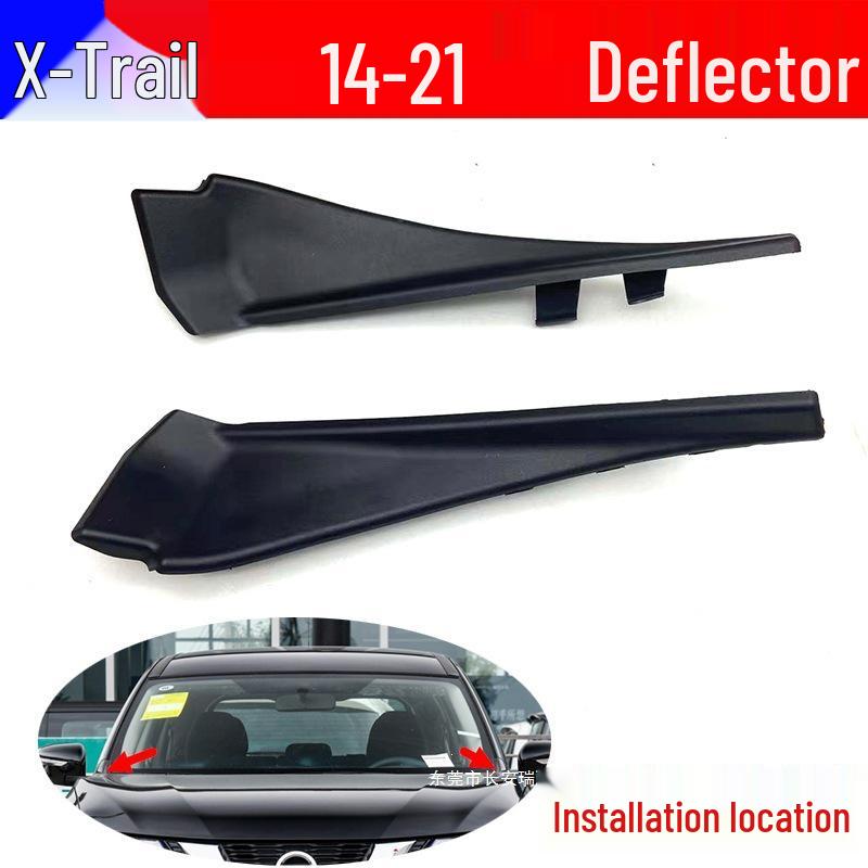 2014-2021 Qashqai Front Fender Lower Corner Decorative Panel for Windshield Wiper Guide