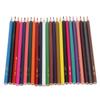 Colored Pencils 24 Colors Poplar Material Safe Harmless DIY Making Portable Sketching Pencils for Graffiti