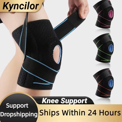 Fitness Kniebandage Druckelastische Kniepolster Arthritis Gelenkschützer Sportausrüstung Volleyball Knieorthese Schützer