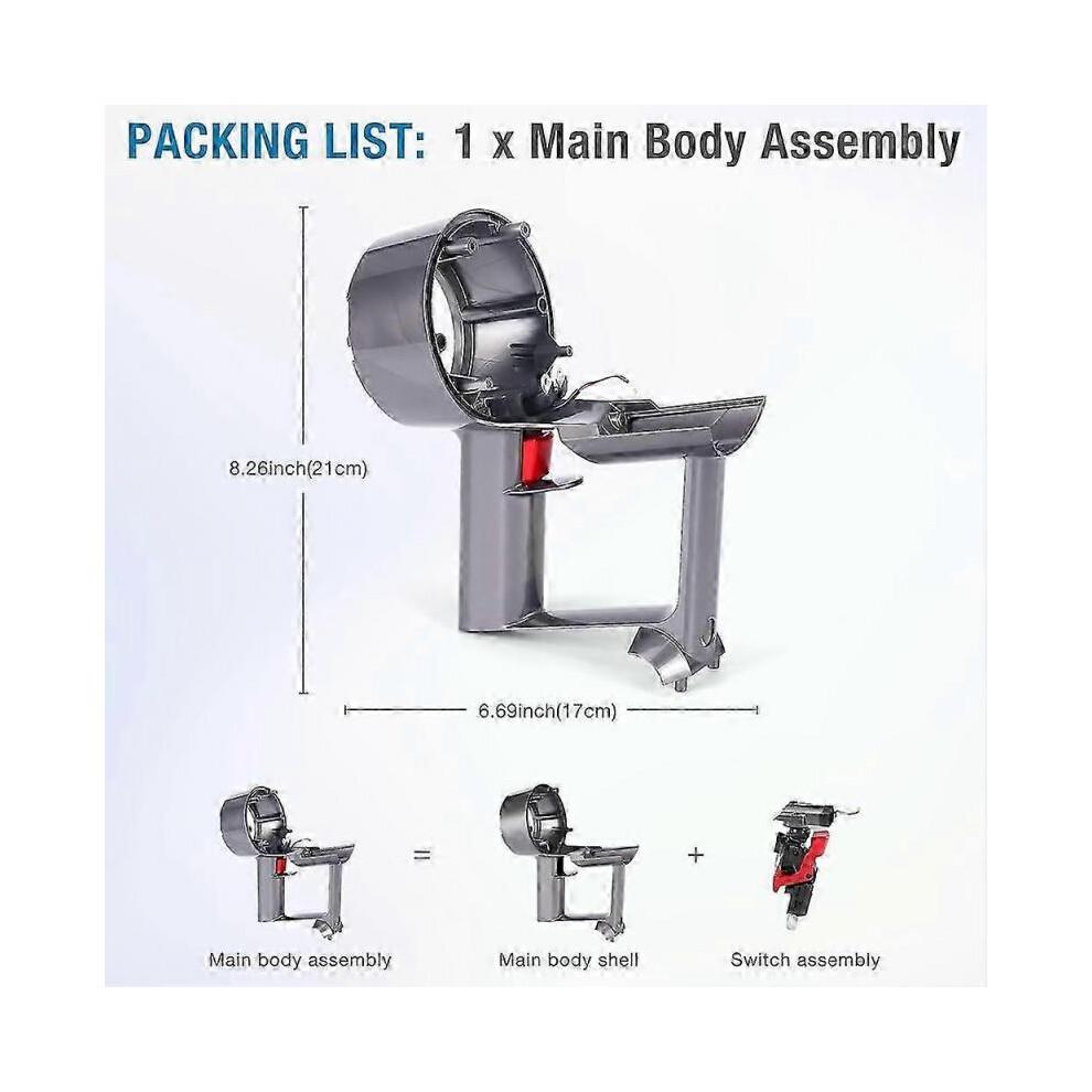 2025 V11 Hauptkörper-Baugruppe Ersatz für Dyson V11 SV14 Hauptkörper-Motor Zyklon-Baugruppe Teil 970142-0