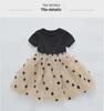 2025 Girls' Fluffy Mesh Princess Dress - New Korean Toddler Summer Trend