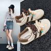Popular German Training Shoes Women Look Thin 2025 New Summer and Autumn Versatile Breathable Lightweight Soft Sole Casual Forrest Gump White Shoes