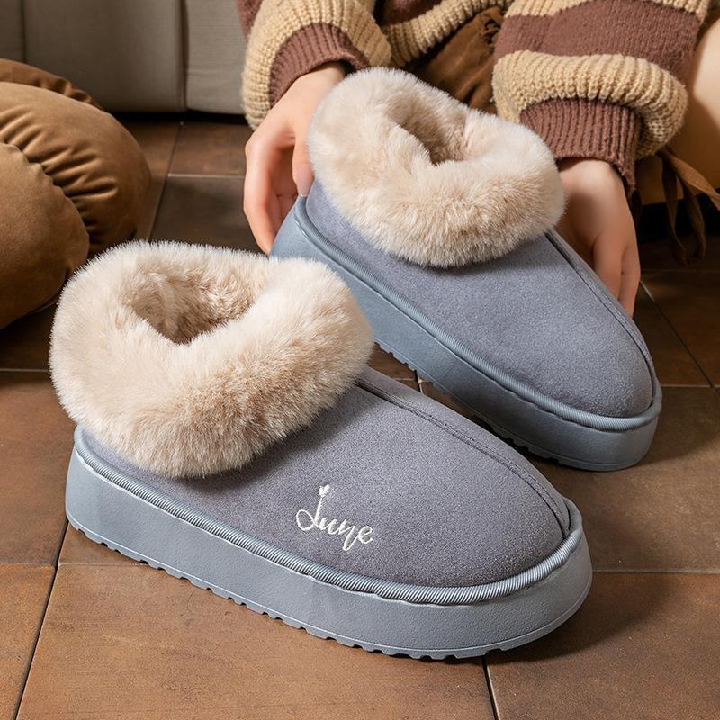 

Хлопковые тапочки женские зимние домашние износостойкие с мягкой подошвой теплые домашние парные домашние осенне-зимние новые хлопковые тапочки мужские size 40-41 [size 1-2 smaller shoes]