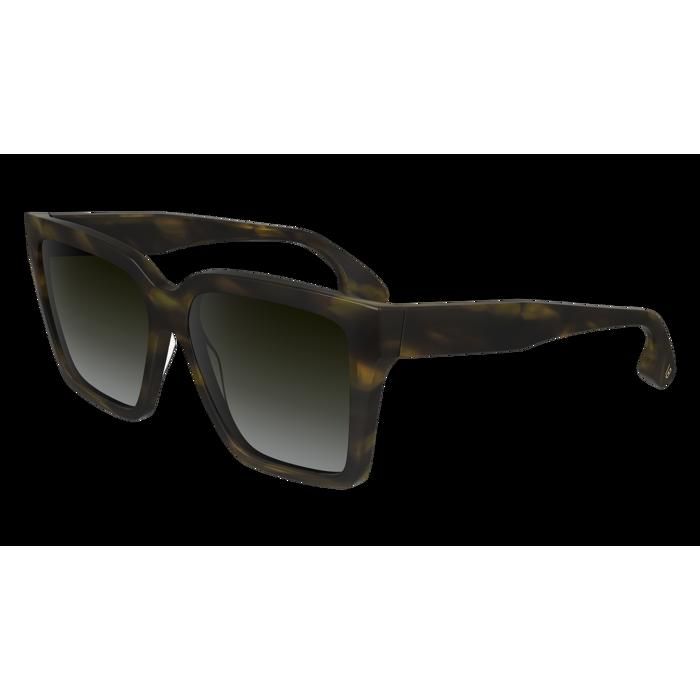 Lunettes De Soleil - VICTORIA BECKHAM - VB672S - 321 STRIPED KHAKI HAVANA - Femme - Chic