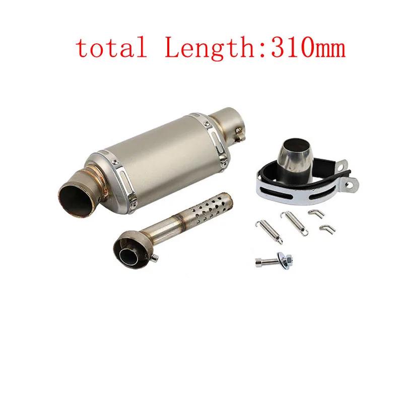 Compatible Exhaust Pipe for Yamaha R3/R6/R15, Kawasaki Ninja 250/400, Duke 200, RC 390