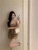 Sparkling Sequin Sleeveless Formal Dress - Waist-Cinching, Hip-Hugging Short Dress for a Figure-Flattering Look.