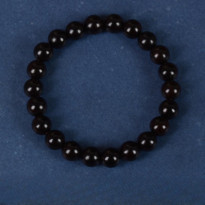 Red Light Sandalwood, Black Sandalwood, Ebony, Black Sandalwood, Buddha Beads, Wenwan Bracelet Sandalwood 108 Rosary Beads.