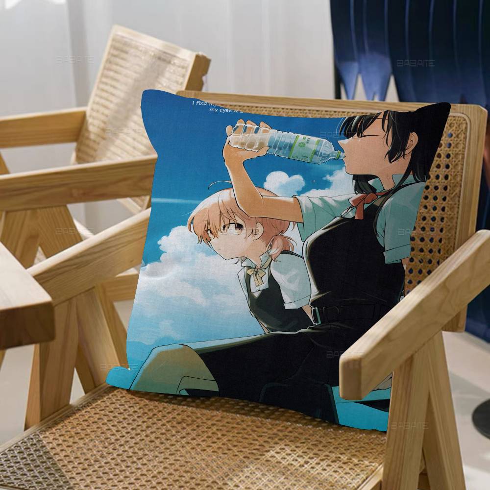 Anime Bloom Into You Pillowcases Home Bedding Decorative Pillow Cover Wedding Super Soft Pillow Case