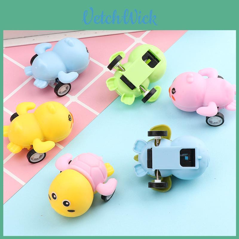 Kids Animal Shape Pullback Vehicle With Plastic Construction For Handson Fun And Development