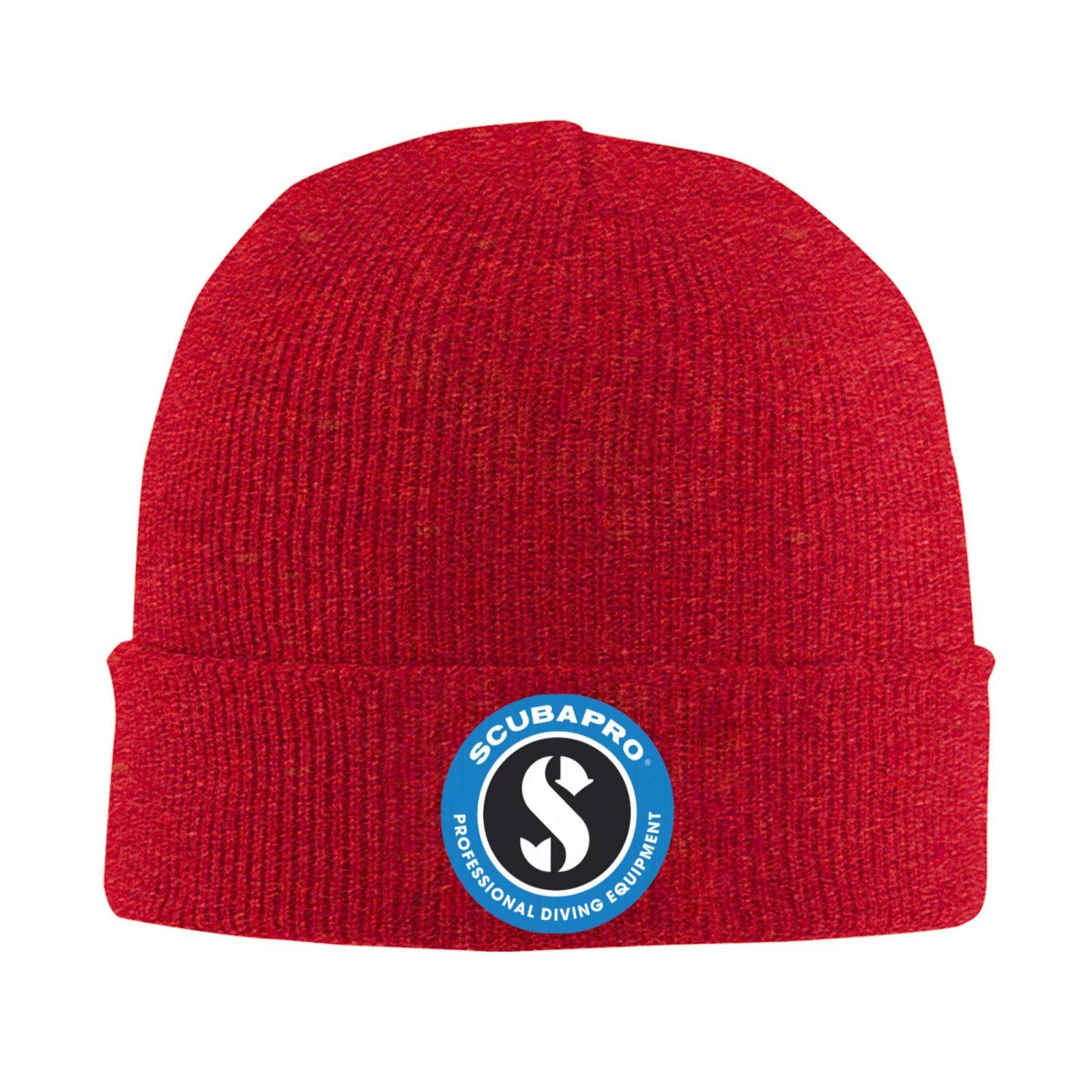 

Scubapro Print Beanie Vintage Graphic Knit Hat Retro Streetwear Soft Warm FatherDay Gift Idea Present for Unisex and Woman